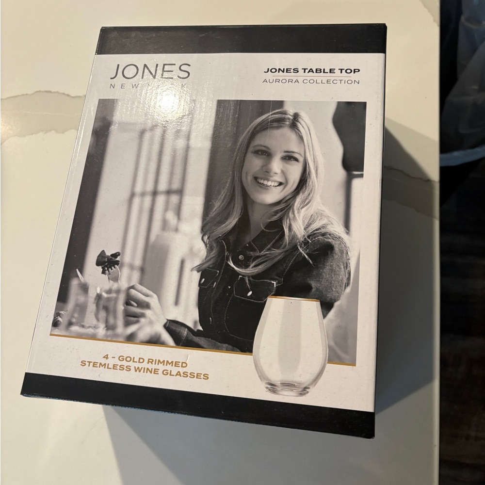 Jones New York Aurora Gold Rimmed Glasses